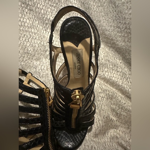 Jimmy Choo Glenys gladiator sandal size 40.5 - Picture 6 of 8